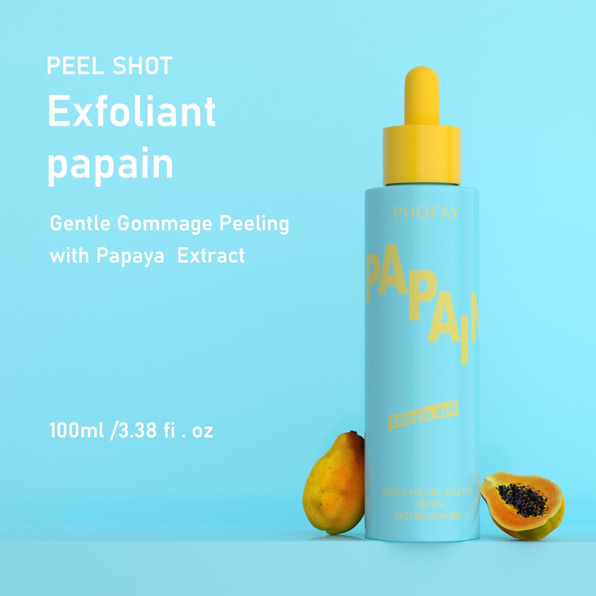 Tónico exfoliante con ácido glicólico (AHA) PHOFAY