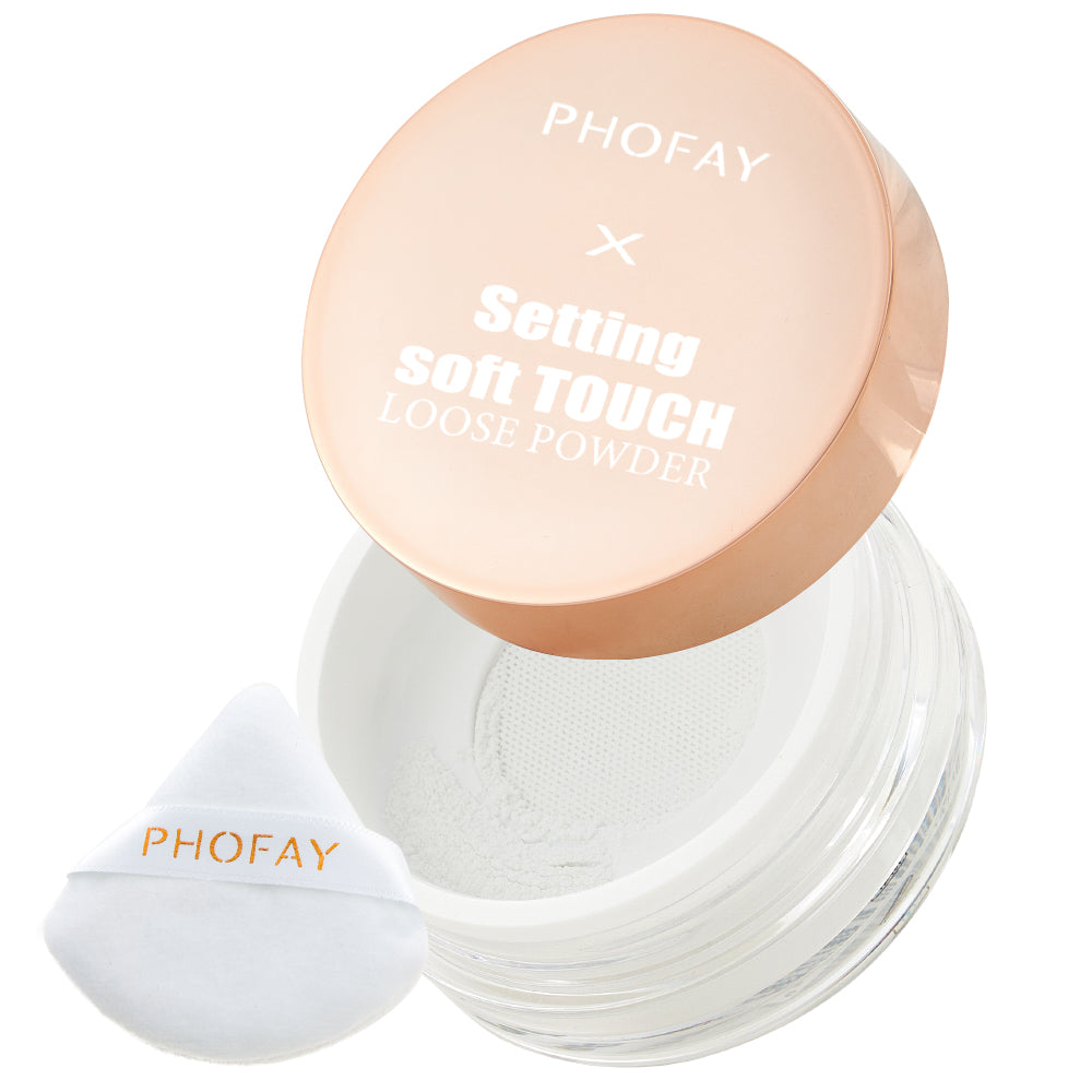 Polvos sueltos de fijación PHOFAY – Tono 01