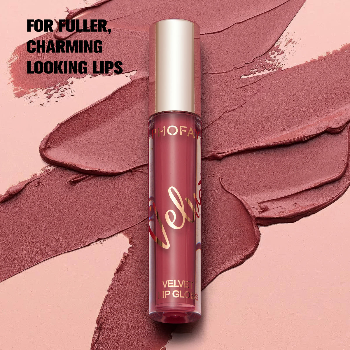 Gloss labial efecto terciopelo PHOFAY