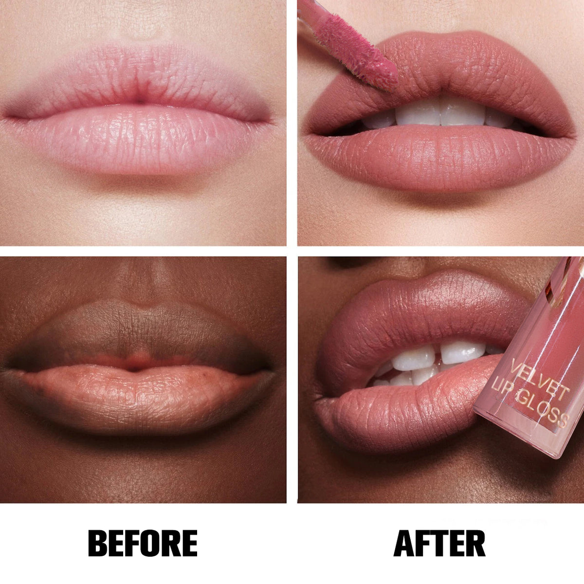 Gloss labial efecto terciopelo PHOFAY