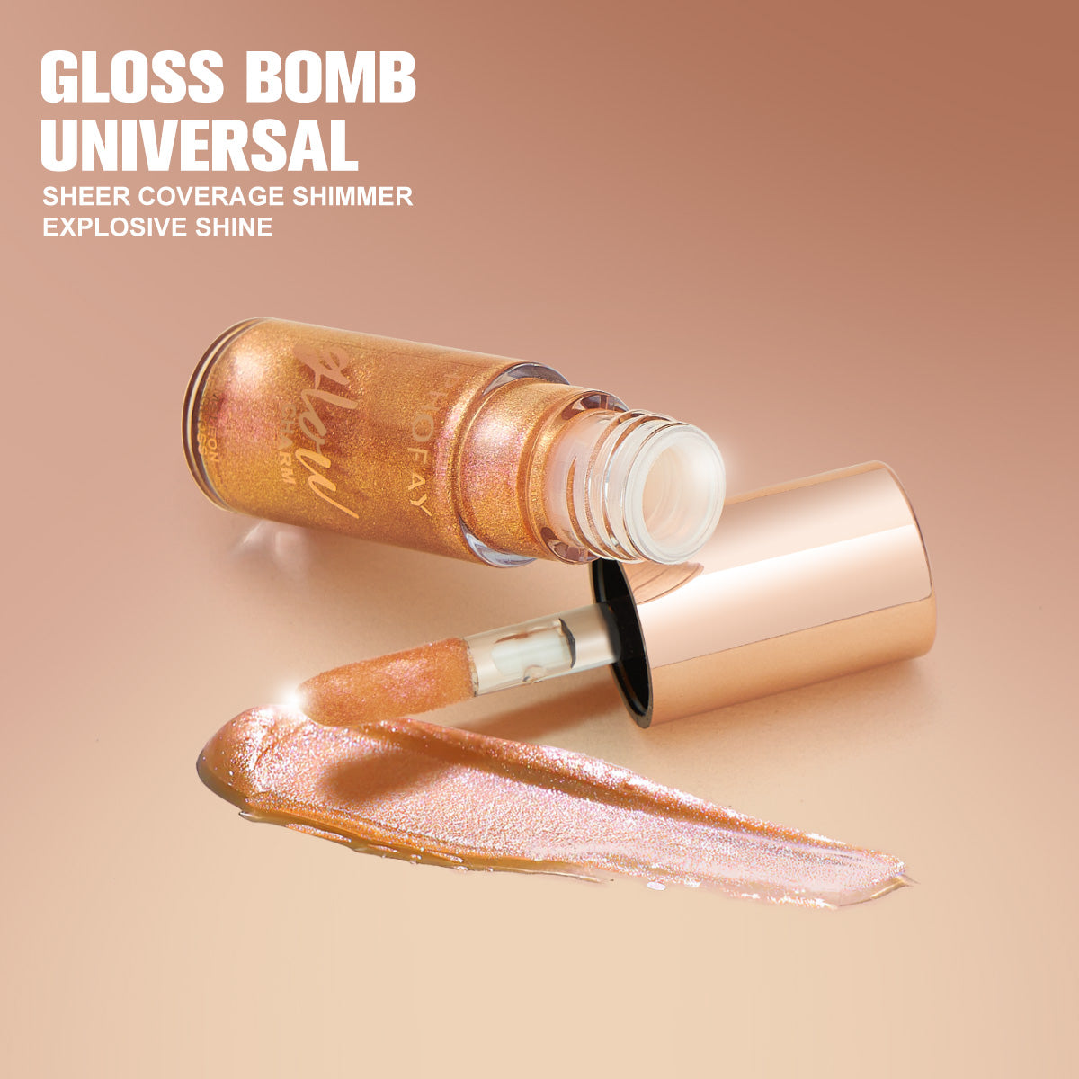 Gloss labial hidratante con brillo PHOFAY