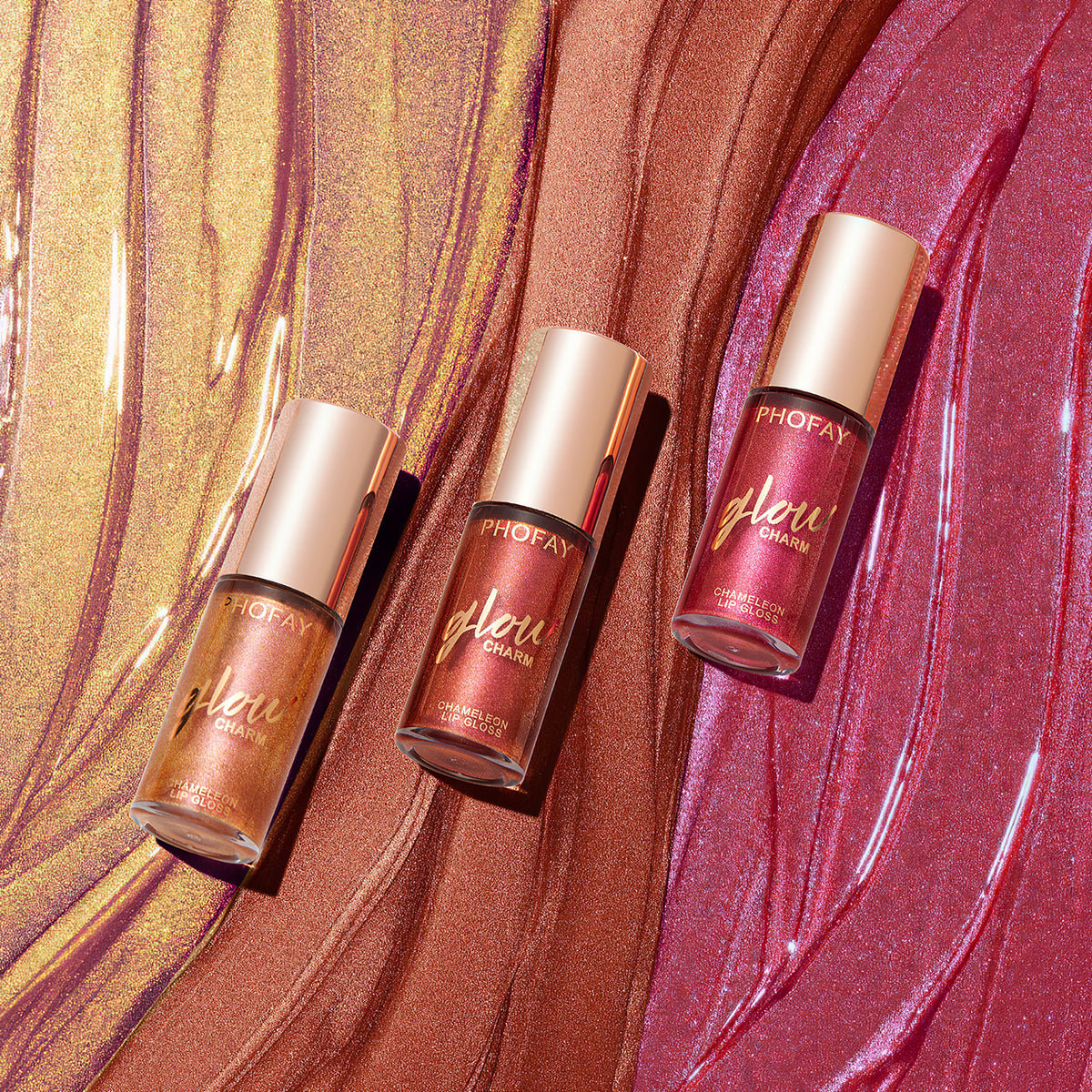 Gloss labial hidratante con brillo PHOFAY