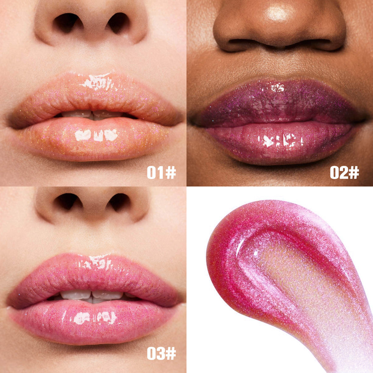 Gloss labial hidratante con brillo PHOFAY