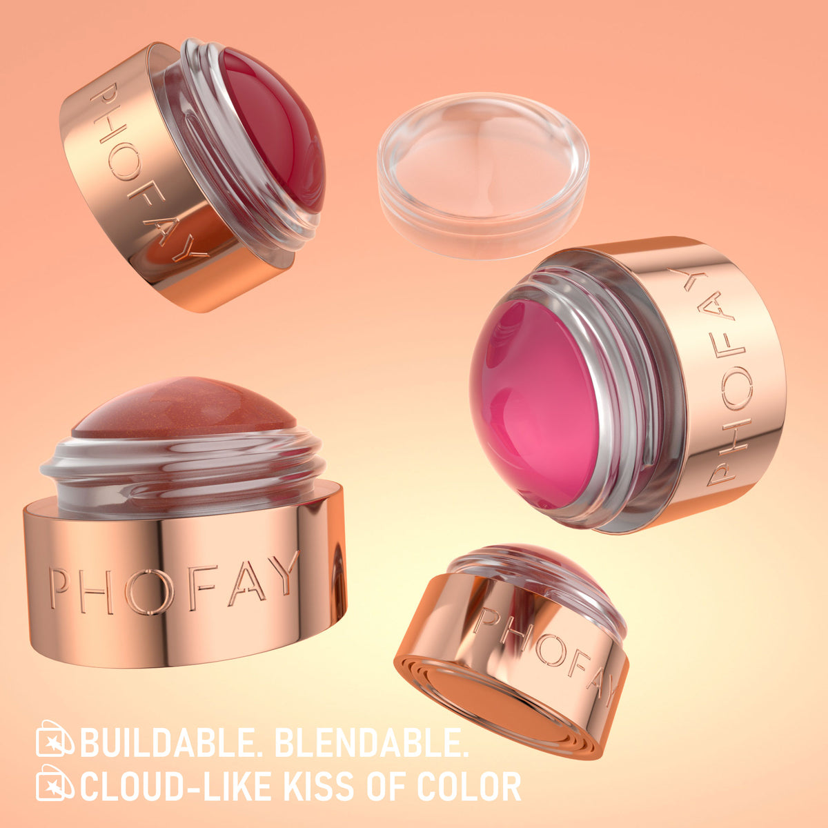 Colorete mousse en crema PHOFAY