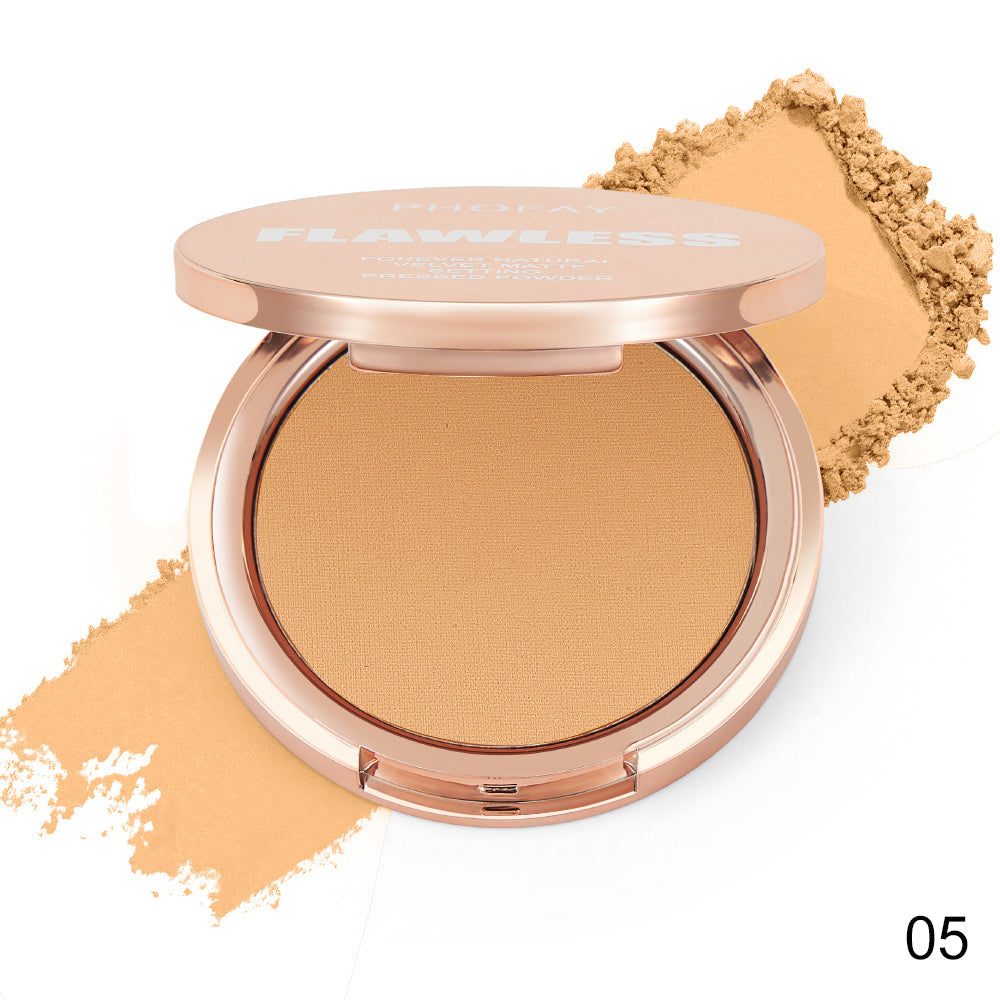 Polvo compacto matificante PHOFAY – Tono 05