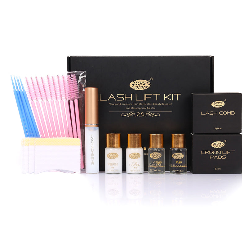 Kit de lifting de pestañas rápido (5–8 min)