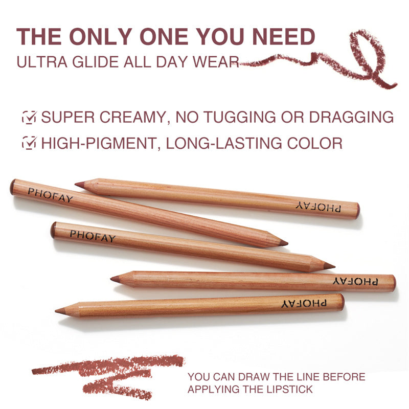Kit de perfilador de labios nude PHOFAY
