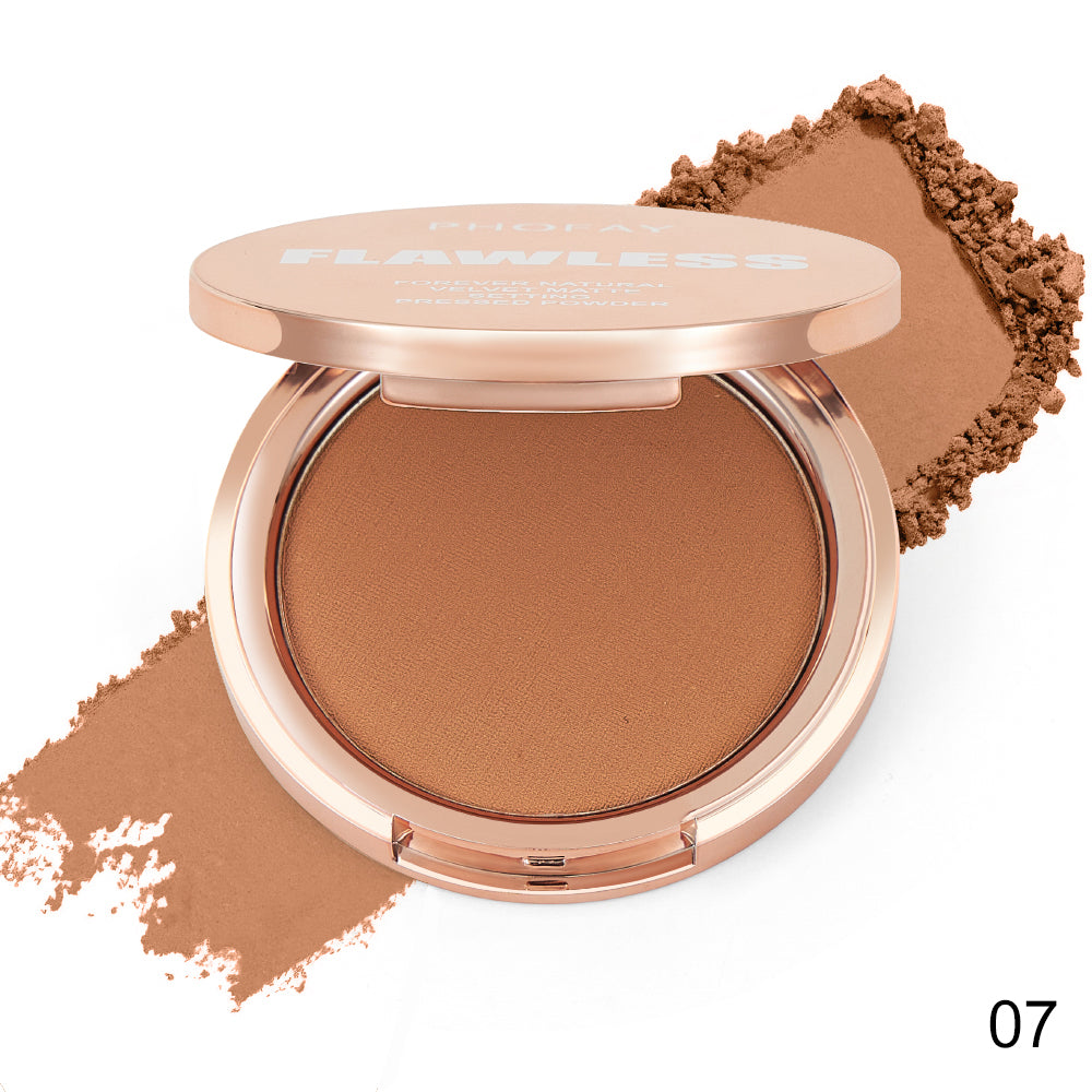 Polvo compacto matificante PHOFAY – Tono 07
